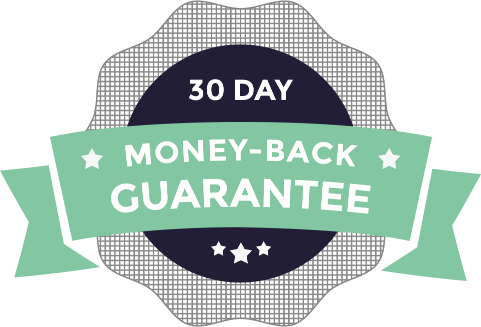 30 Day Guarantee - Label (963x654), Png Download