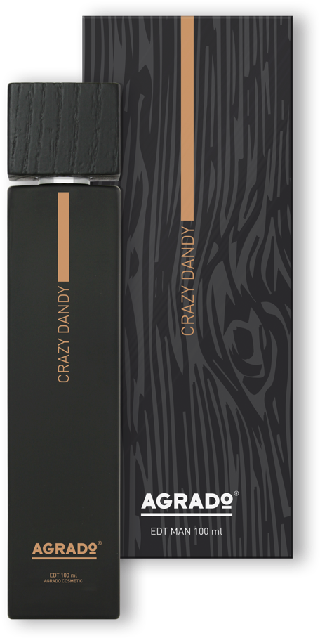 Edt Perfume Man Crazy Dandy Agrado - Agrado Parfum (960x1266), Png Download