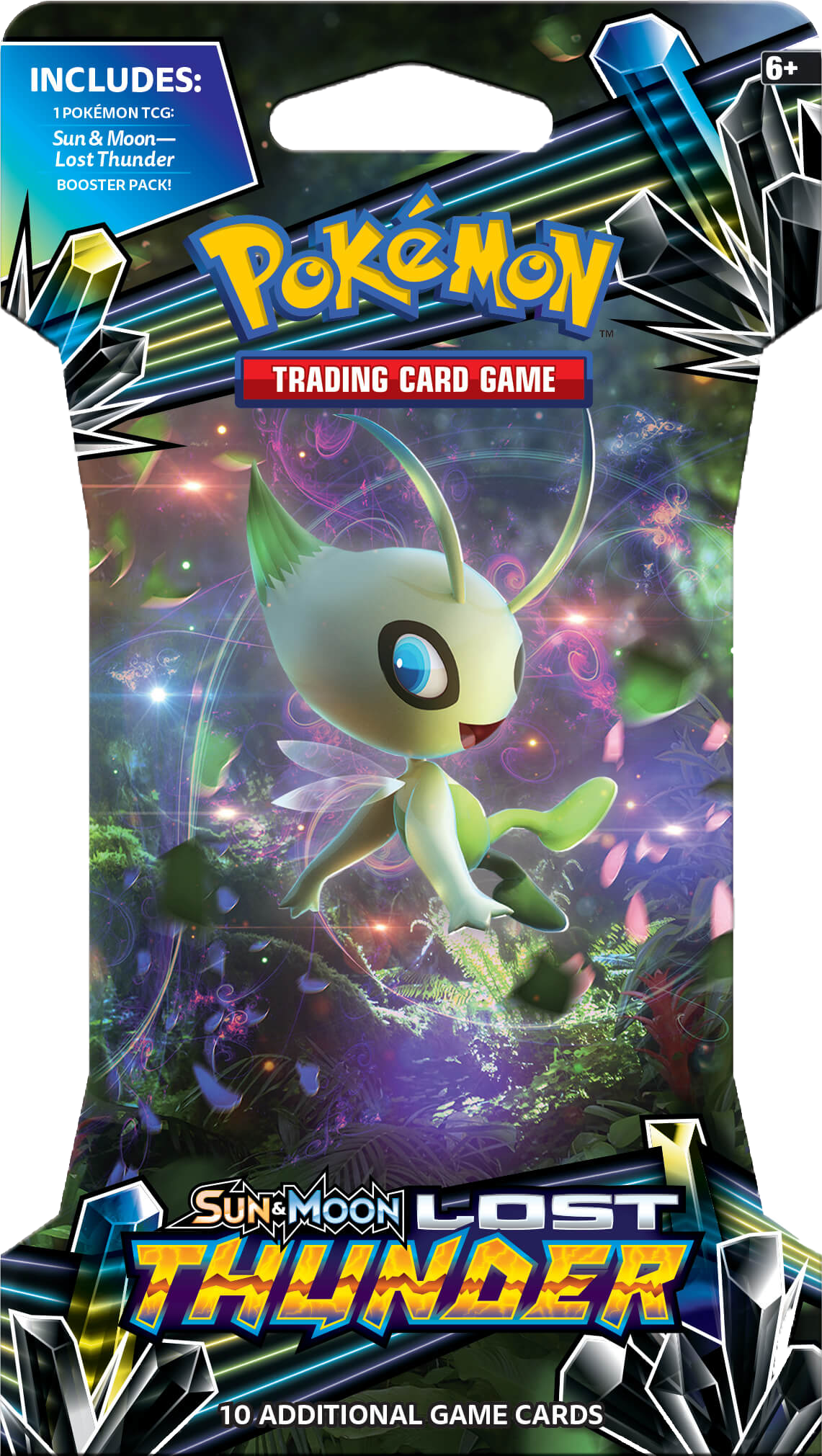 Pokemon Tcg Sun & Moon Lost Thunder Blister (1141x2021), Png Download