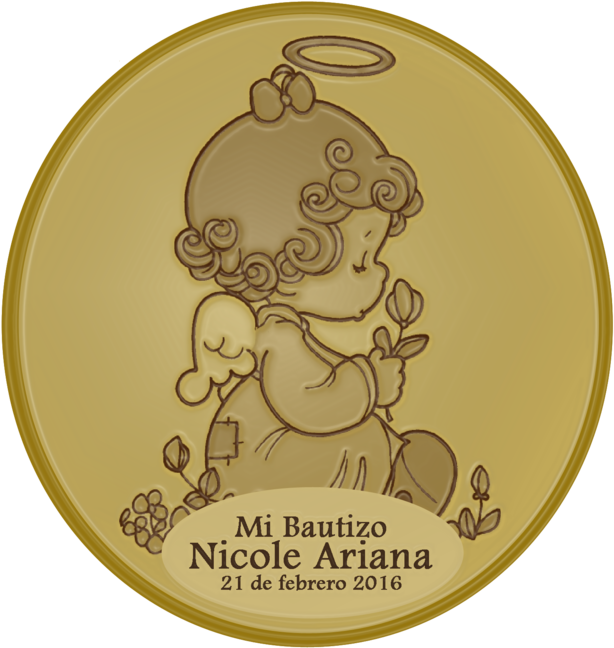 Bebe En Camino - Precious Moments Angel Girl (700x719), Png Download