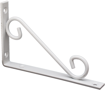 Scroll Brackets - White - Triangle (800x600), Png Download