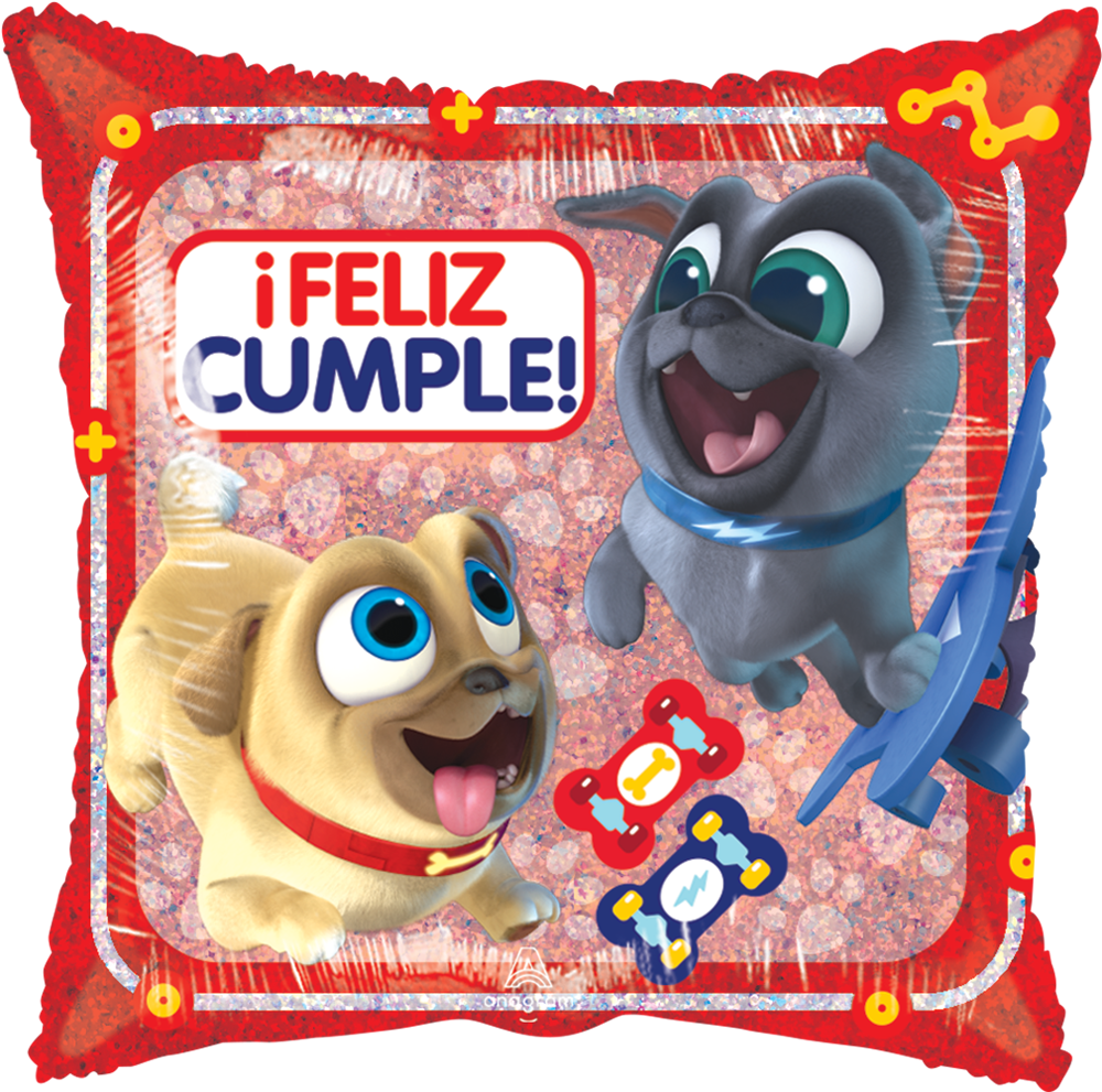 Puppy Dog Pals Cumple - Puppy Dog Pals Fiesta De Cumpleaños Niña (1000x1000), Png Download