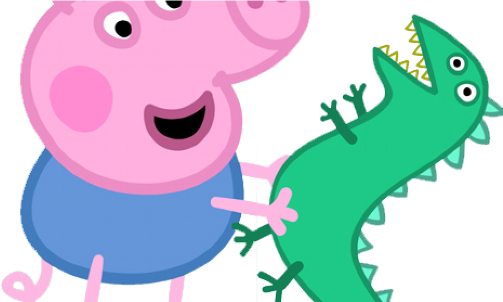 Characters Peppa Pig Photos - George Pig Invitations Template (1024x600), Png Download