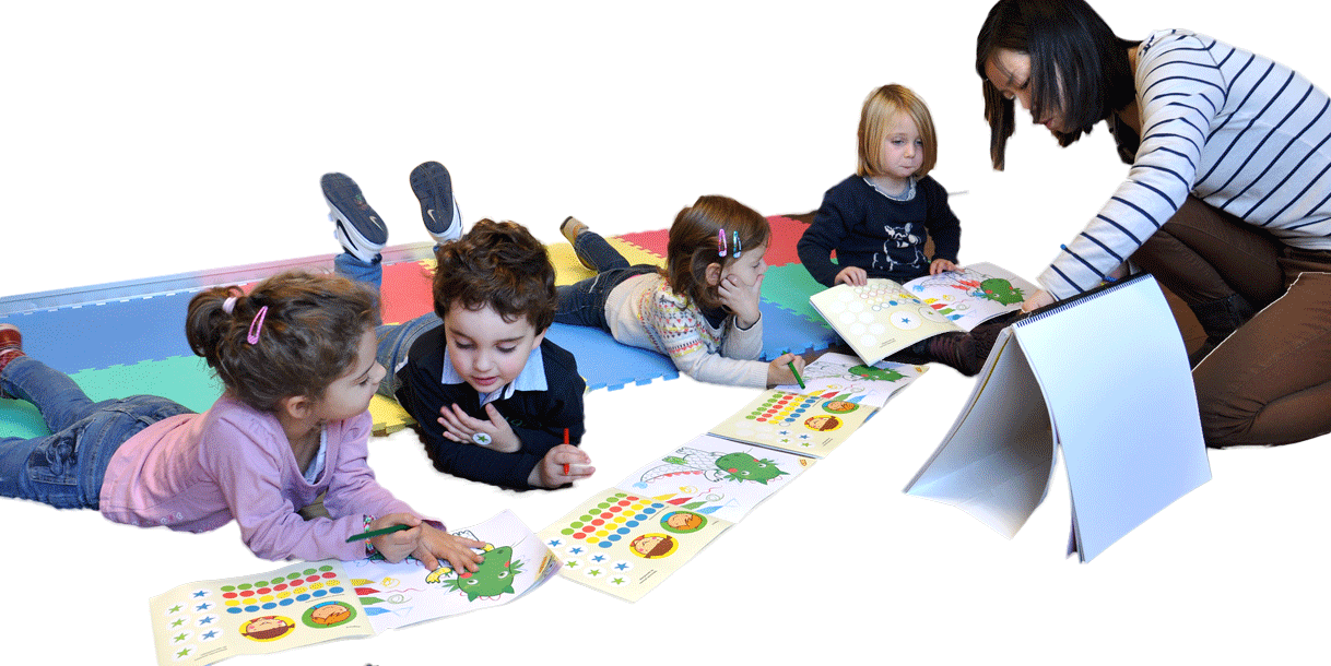 Chino Para Niños En Madrid - Clase Niños Png (1218x610), Png Download