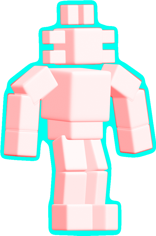 Blue Calm - Robot (960x960), Png Download