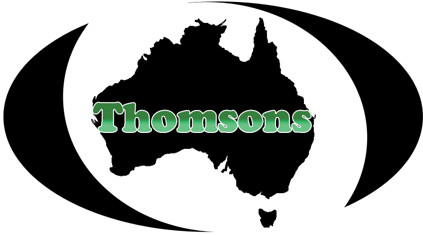 Thomsons Coachlines Thomsons Coachlines - Map Of Australia (855x479), Png Download