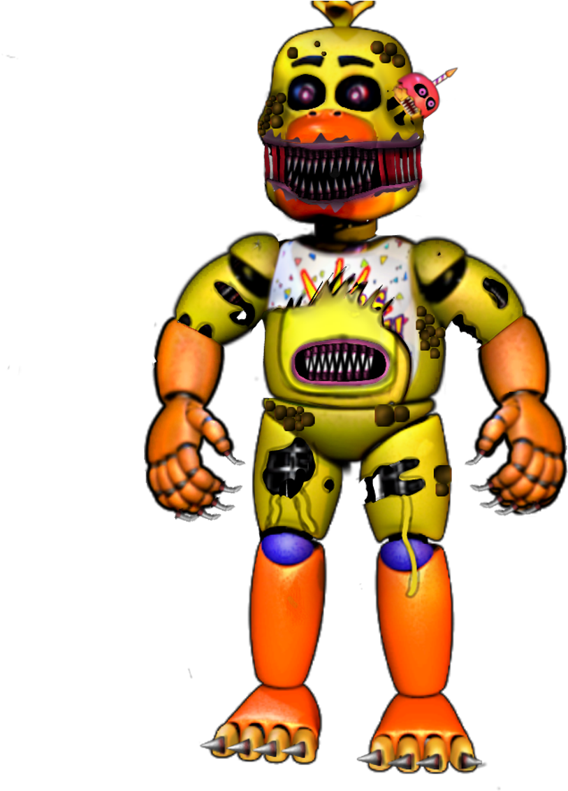 Twistedchica Thetwistedones Fnaf Fnafworld Twistedones (1024x1139), Png Download