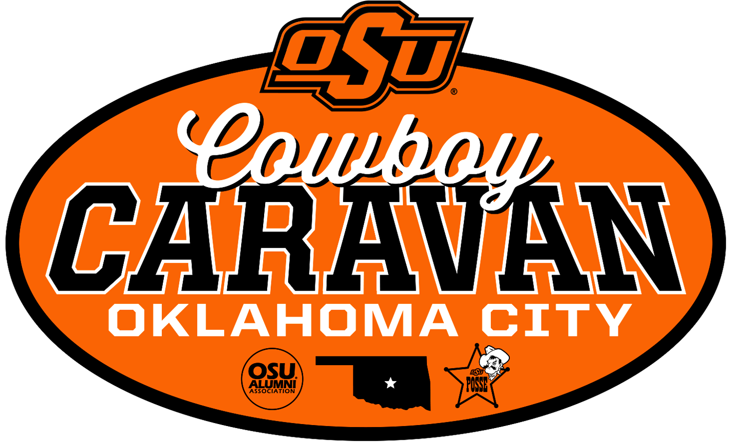 The 2018 Cowboy Caravan Is Coming To Oklahoma City - Oklahoma State University (1500x953), Png Download