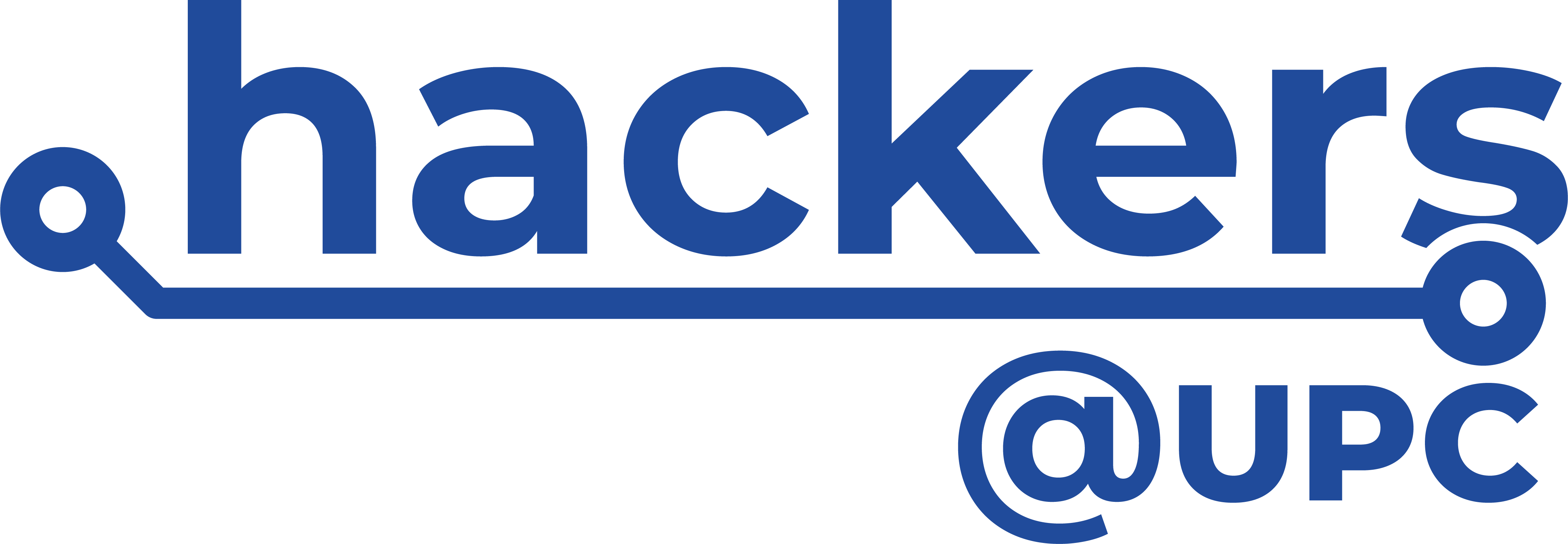 Hackers@upc Is A Student Organization At Universitat - Graphic Design (4384x1523), Png Download