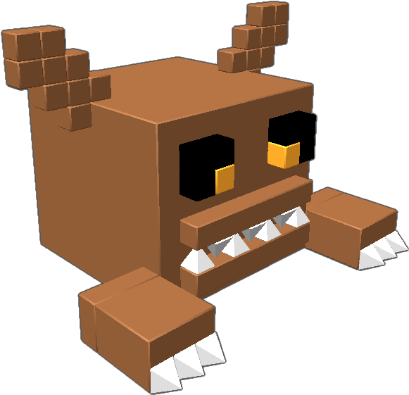 Please Buy This Awesome Fnaf World Model - Wood (768x768), Png Download