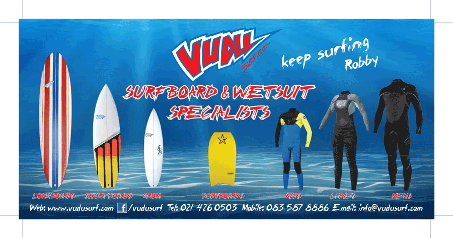 Vudu Surf Cape Town - Surfboard (900x472), Png Download