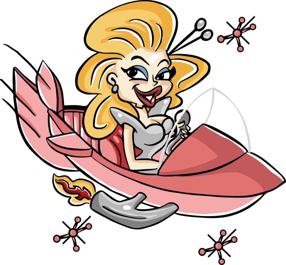Uber Diva Jetson Style (952x883), Png Download