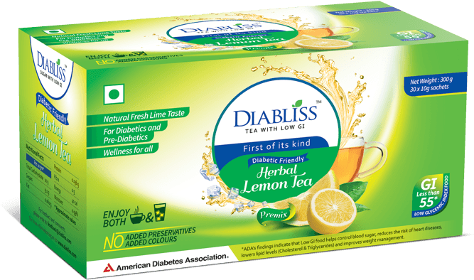 Diabliss Lemon Tea (800x657), Png Download