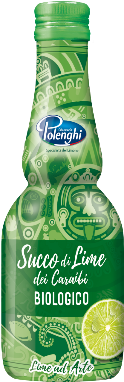 Caraffina Organic Lime Juice - Glass Bottle (899x1600), Png Download