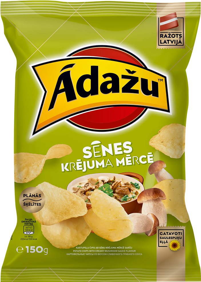 Potato Chips With Creamy Mushroom Sauce Flavour - Potato Chip (800x1072), Png Download
