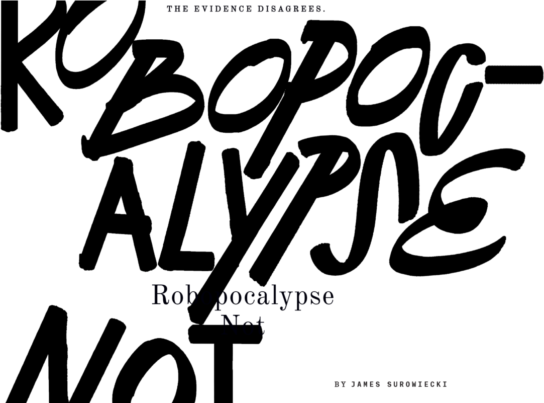 Sorry, But There's No Evidence Robots Will Take Your - Poster (1200x800), Png Download