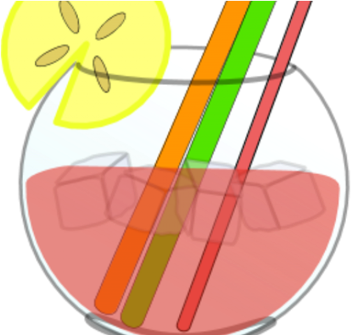 Glasses Clipart Lemon Juice - Cocktail Clip Art (640x480), Png Download