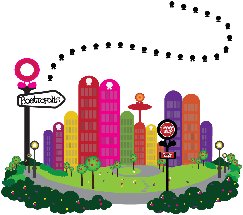 High In The Sky Sits The Colourful Pillars Of Boetropolis, - Illustration (900x800), Png Download
