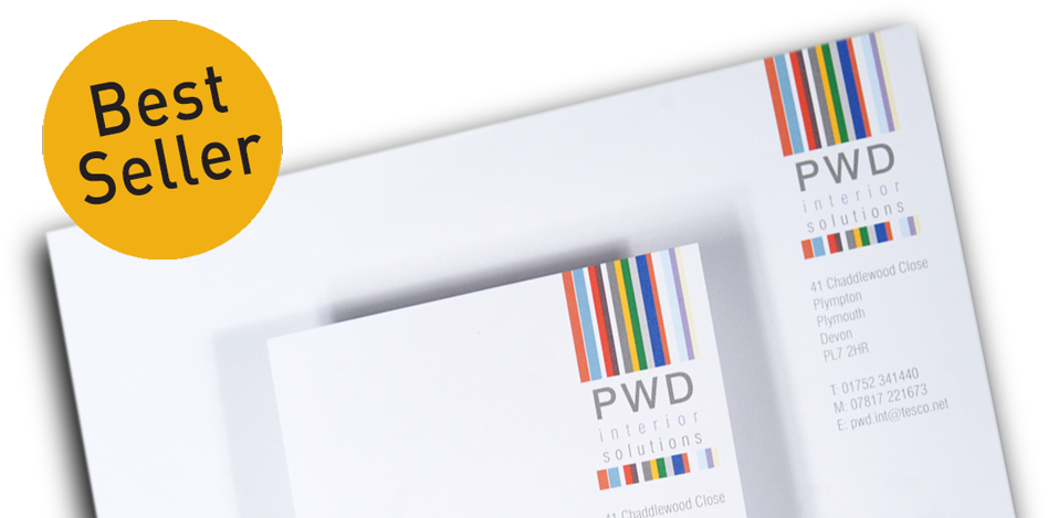 Arrow Print Corporate Letterheads - Graphic Design (1000x468), Png Download