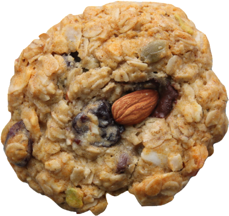Hiker Granola Cookie - Pignolo (500x455), Png Download