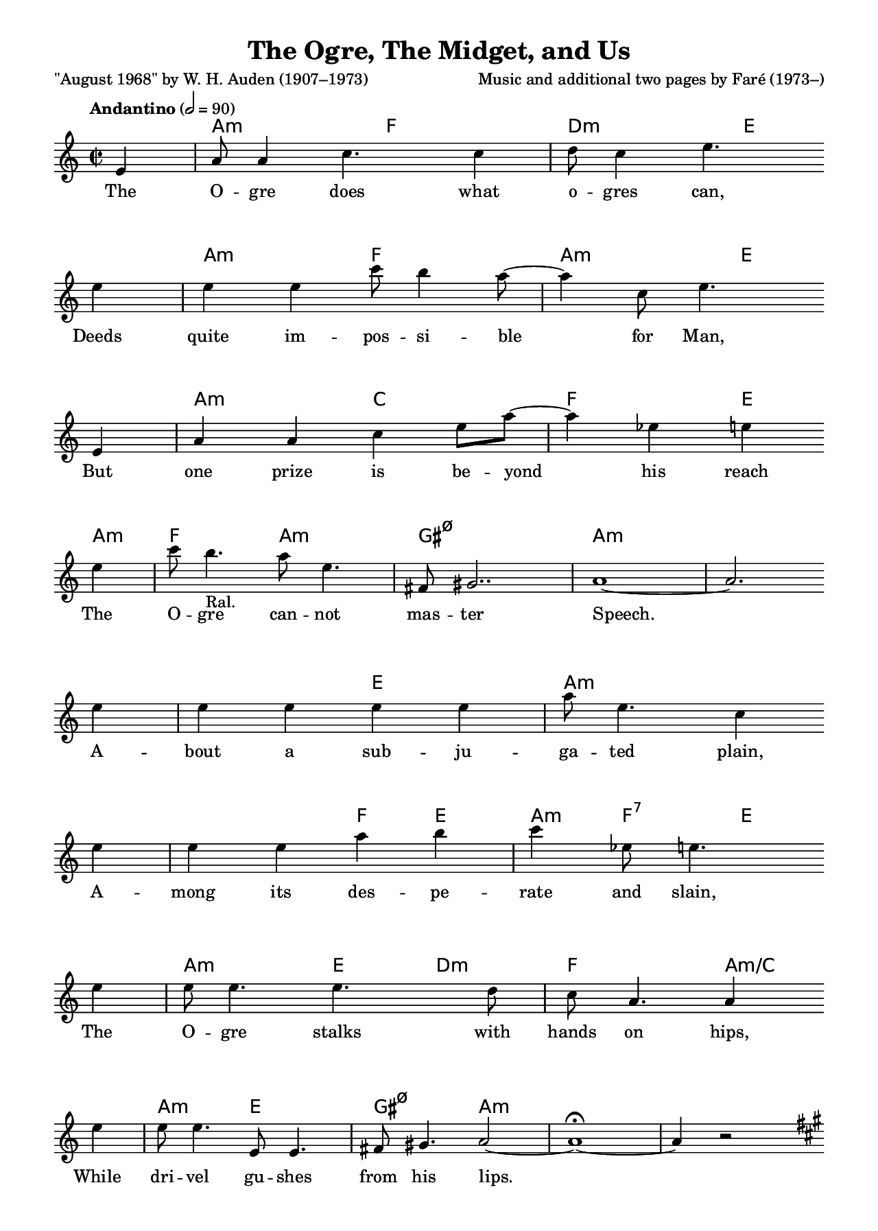 Ogre-0 - My Lighthouse Piano Sheet Music (1280x1794), Png Download