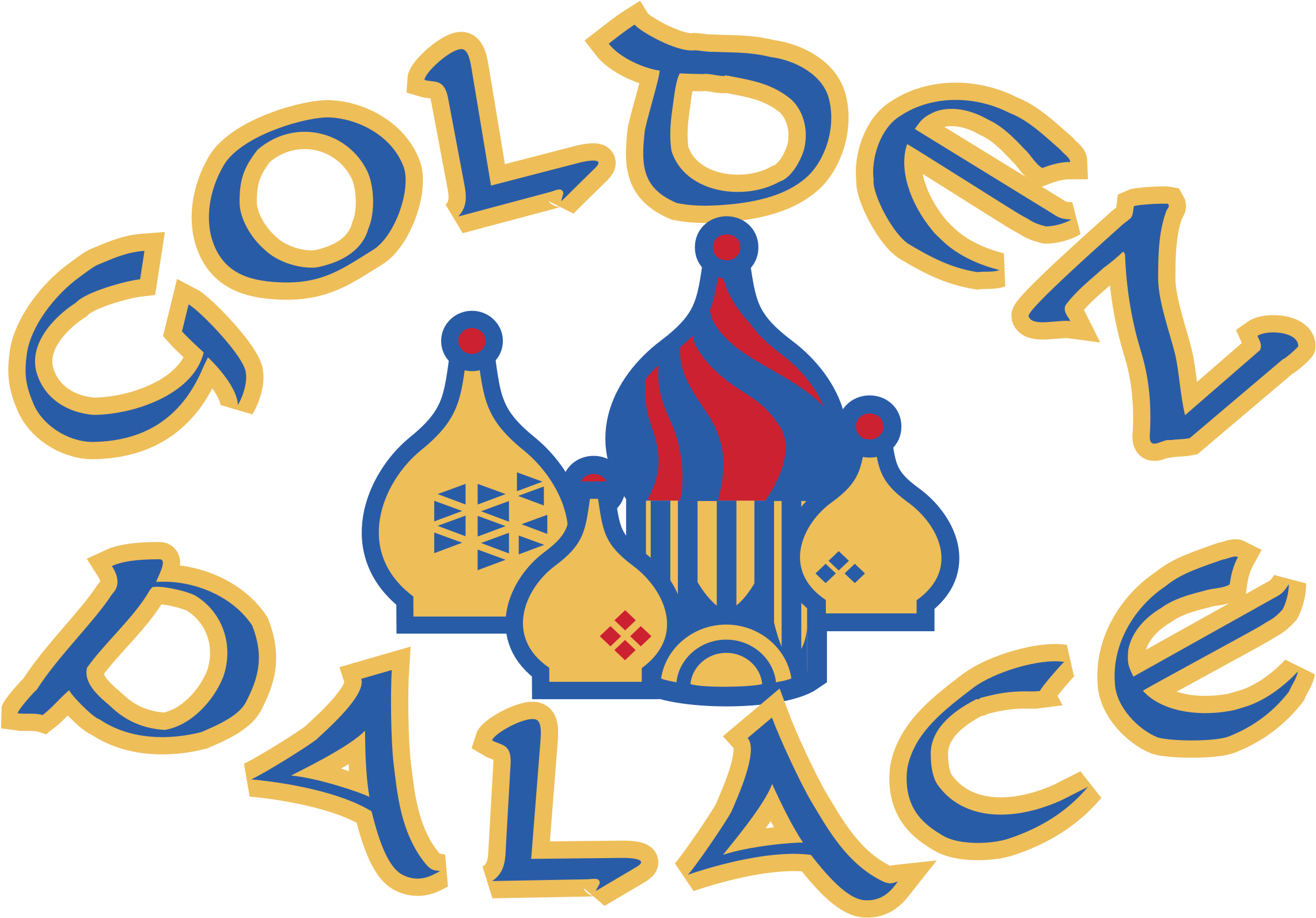 Golden Palace Logo Png Transparent - Golden Palace (2400x2400), Png Download