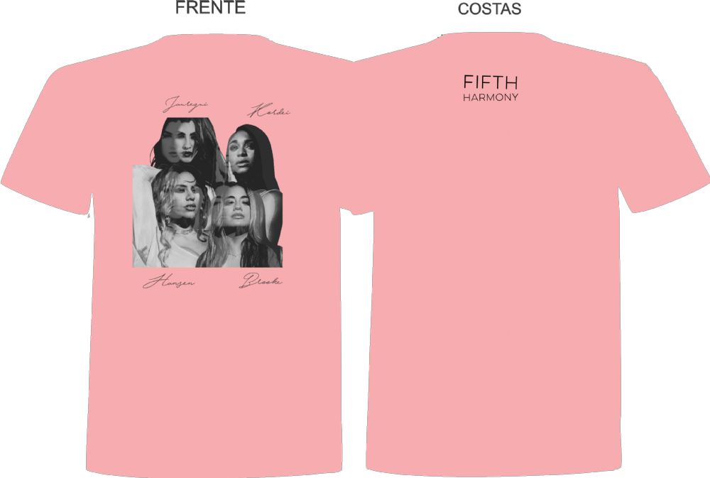Camiseta Fifth Harmony New Album Rosa - Active Shirt (1000x673), Png Download