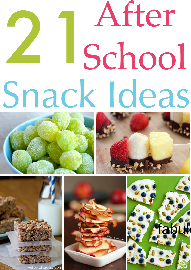 21 After School Snack Ideas Your Kids Will Love - After School Kid Snacks (800x1143), Png Download