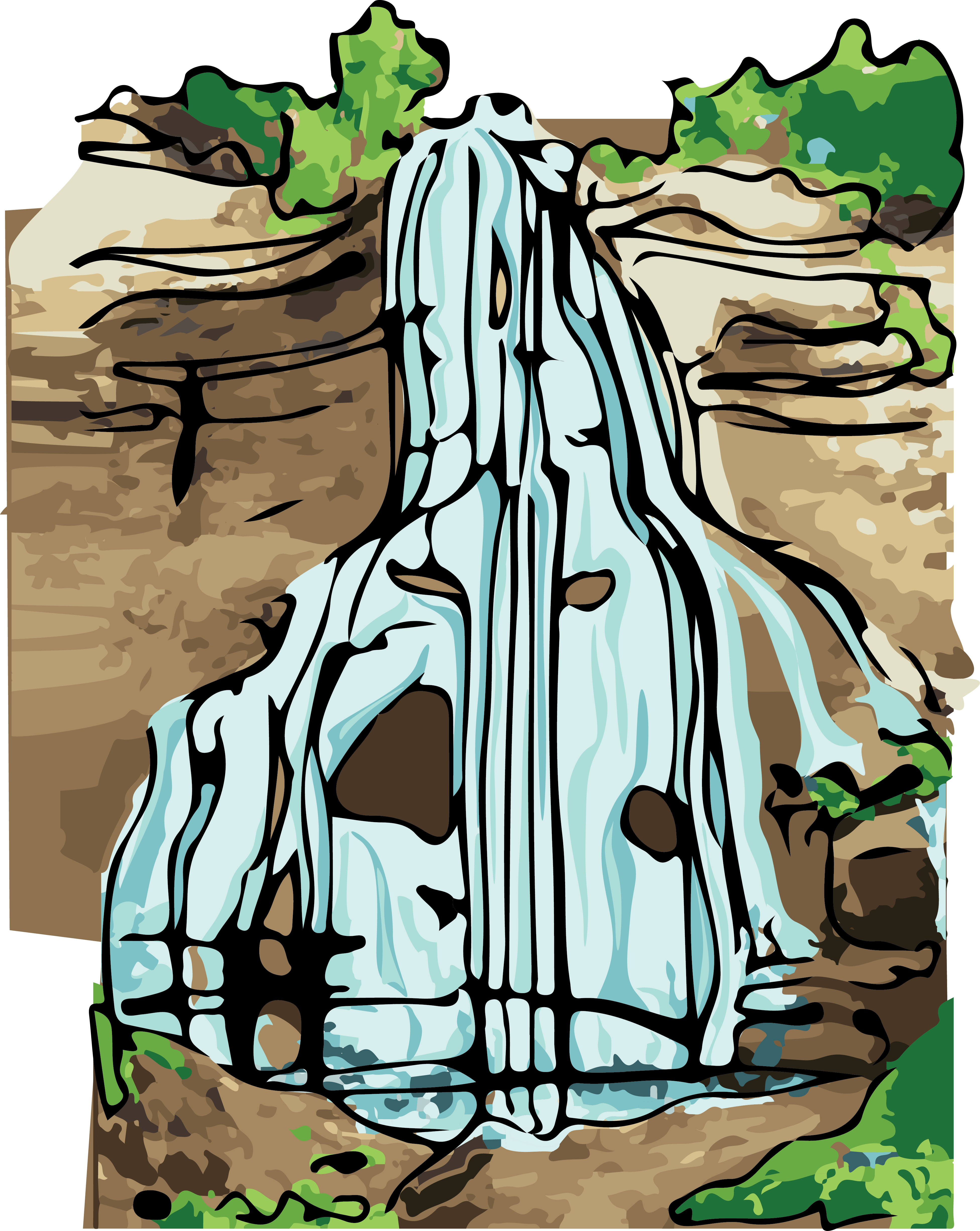Smith Falls - Illustration (3902x4901), Png Download