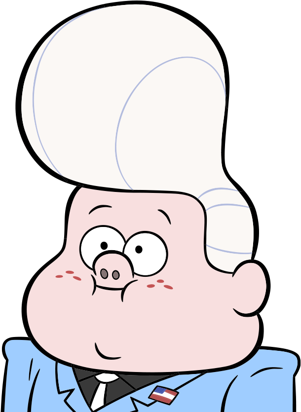Gravity Falls Personajes Gideon (860x860), Png Download
