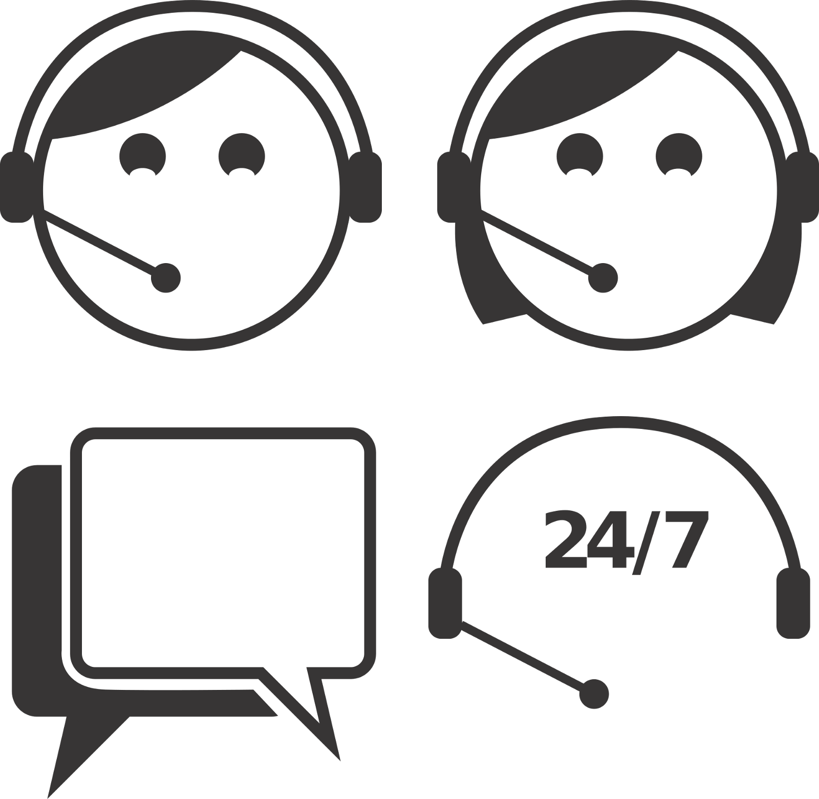 If Live Chat Support Is The Face Of Your User Experience, - Dibujos De Call Center Para Colorear (1600x1561), Png Download