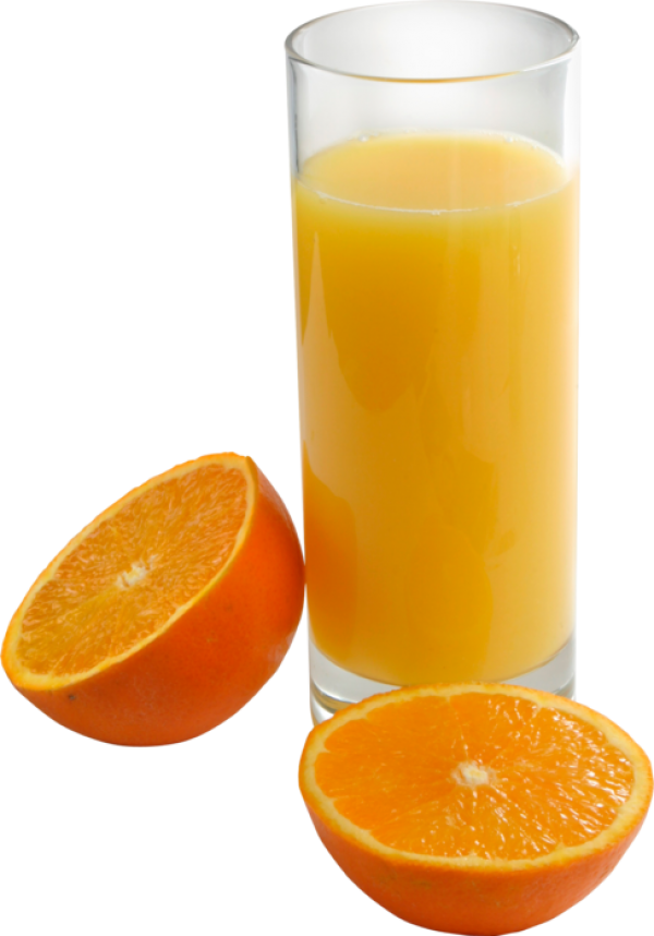 Juice Png Free Download - Orange Juice Transparent Background (600x858), Png Download