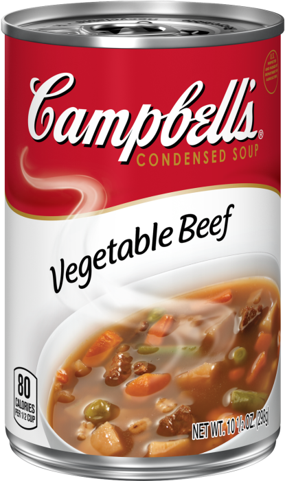 Campbell's Vegetable Beef Soup (700x700), Png Download