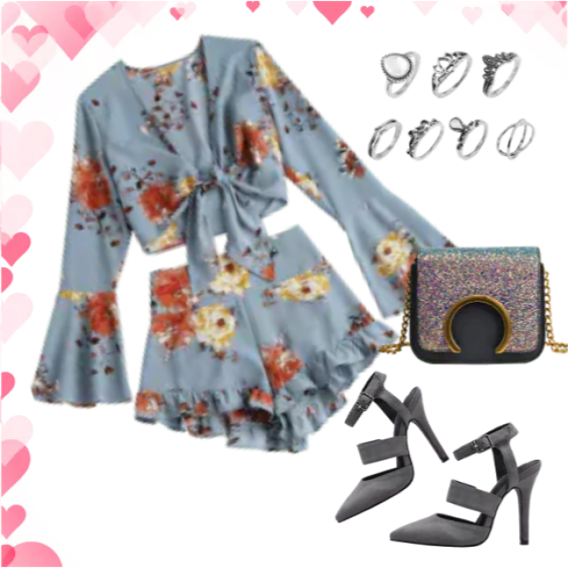 Floral Cool Style - Girl (640x640), Png Download