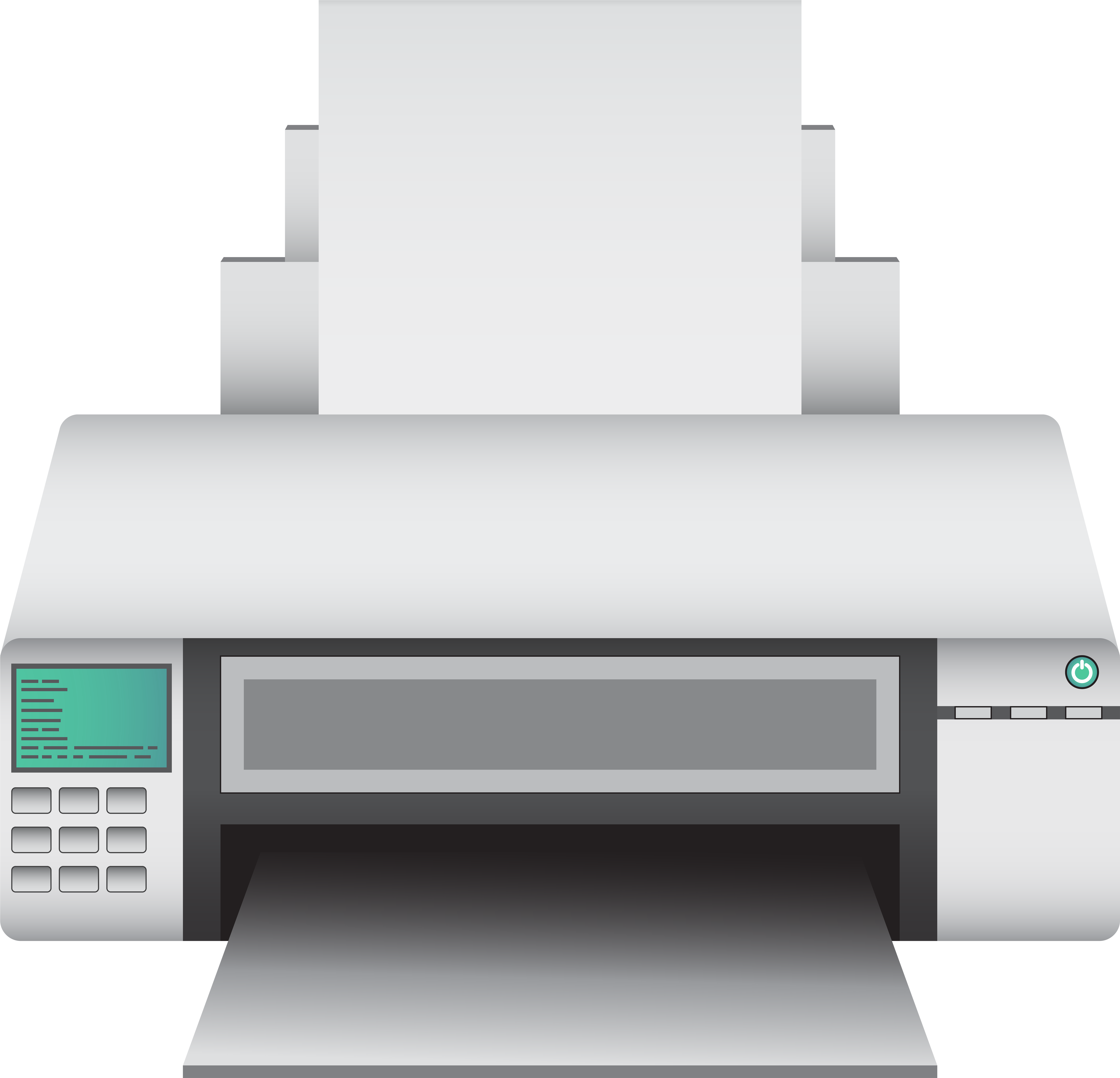 Printer Png Clip Art (8000x7703), Png Download