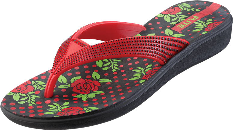 Relaxo Flite Footwear - Flip-flops (774x735), Png Download