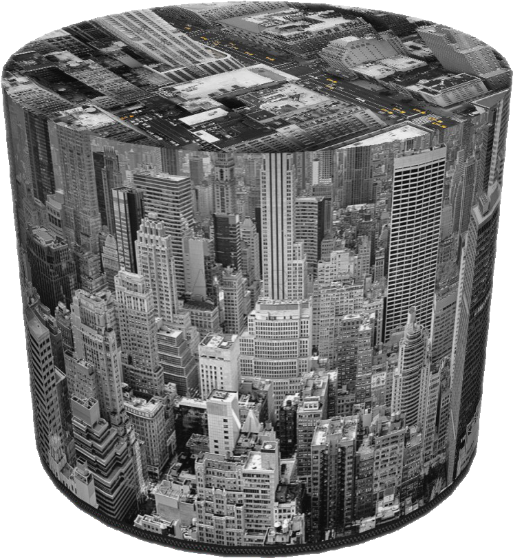 Click To Zoom - Shower Curtain New York (768x827), Png Download