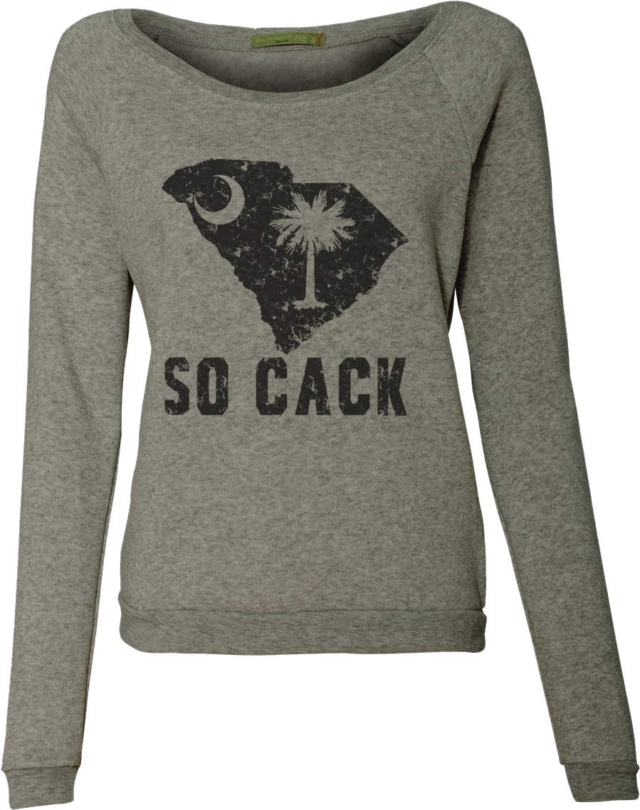 So Cack Ladies Sweatshirt - South Carolina (1000x1200), Png Download