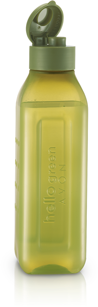 Hello Green Fridge Bottle - Water Bottle (1024x1024), Png Download