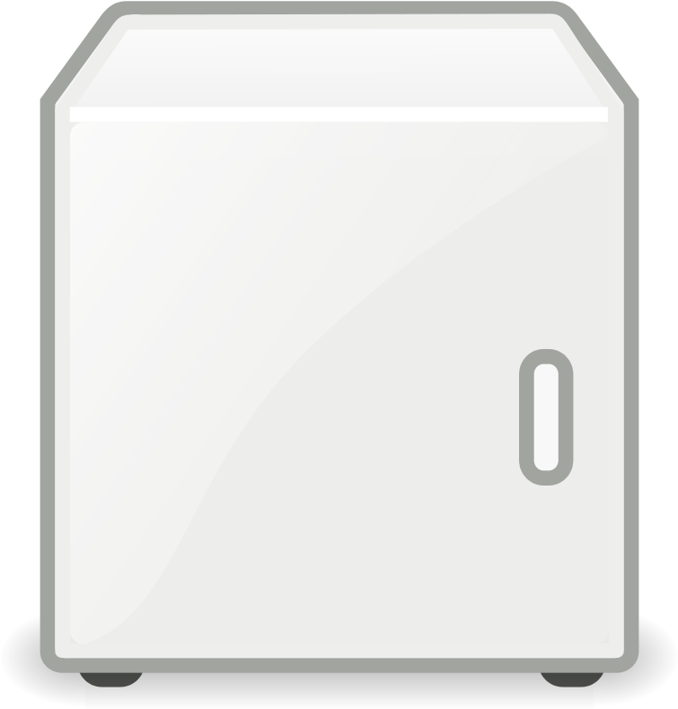 Fridge By B Gaultier - Electronics (758x789), Png Download