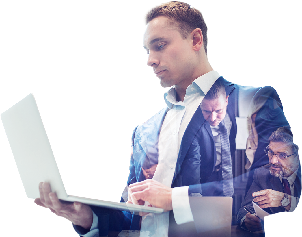 Contact Us - Businessperson (1089x819), Png Download