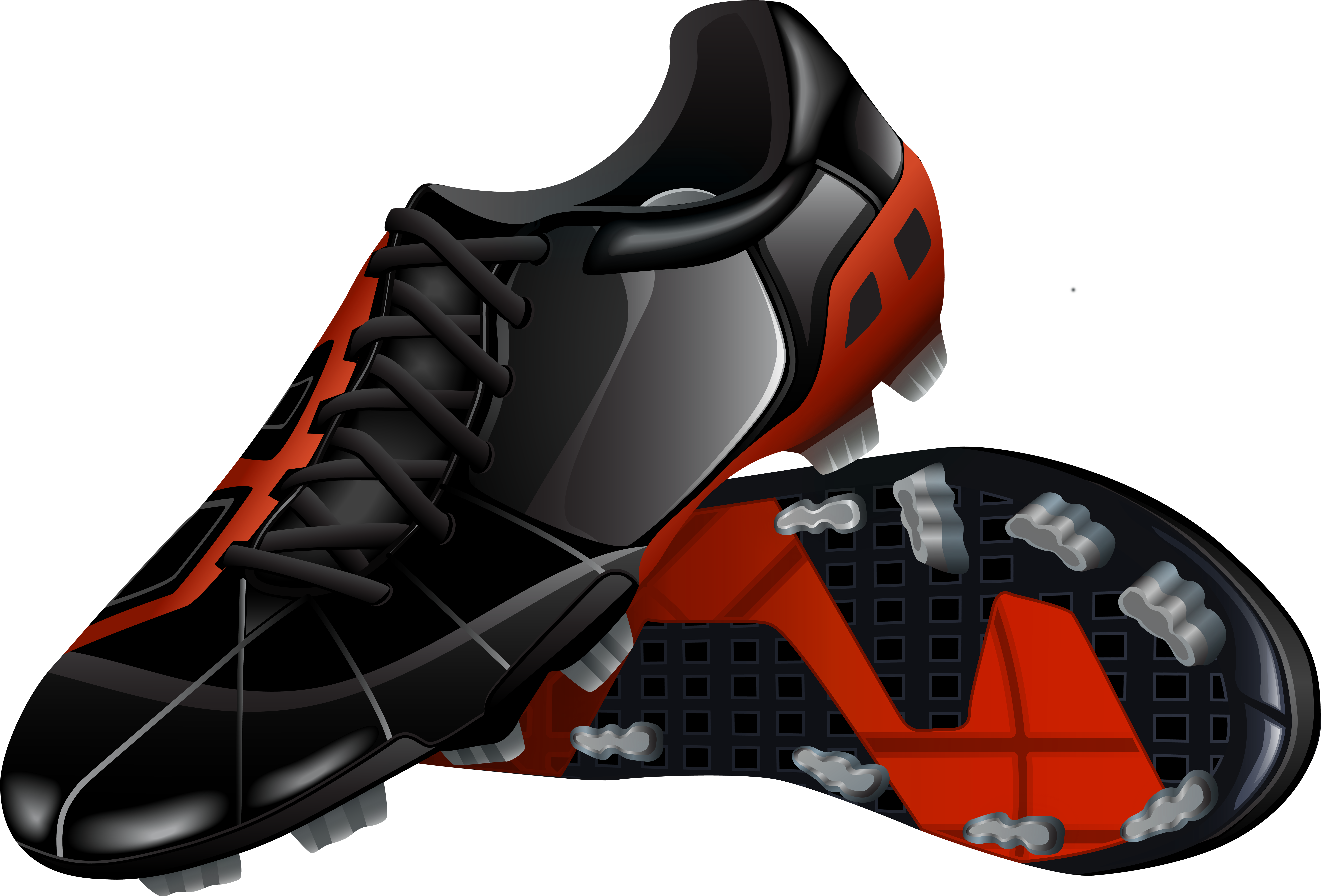 Footbal Shoes Png Clip Art - Hiking Shoe (8000x5515), Png Download