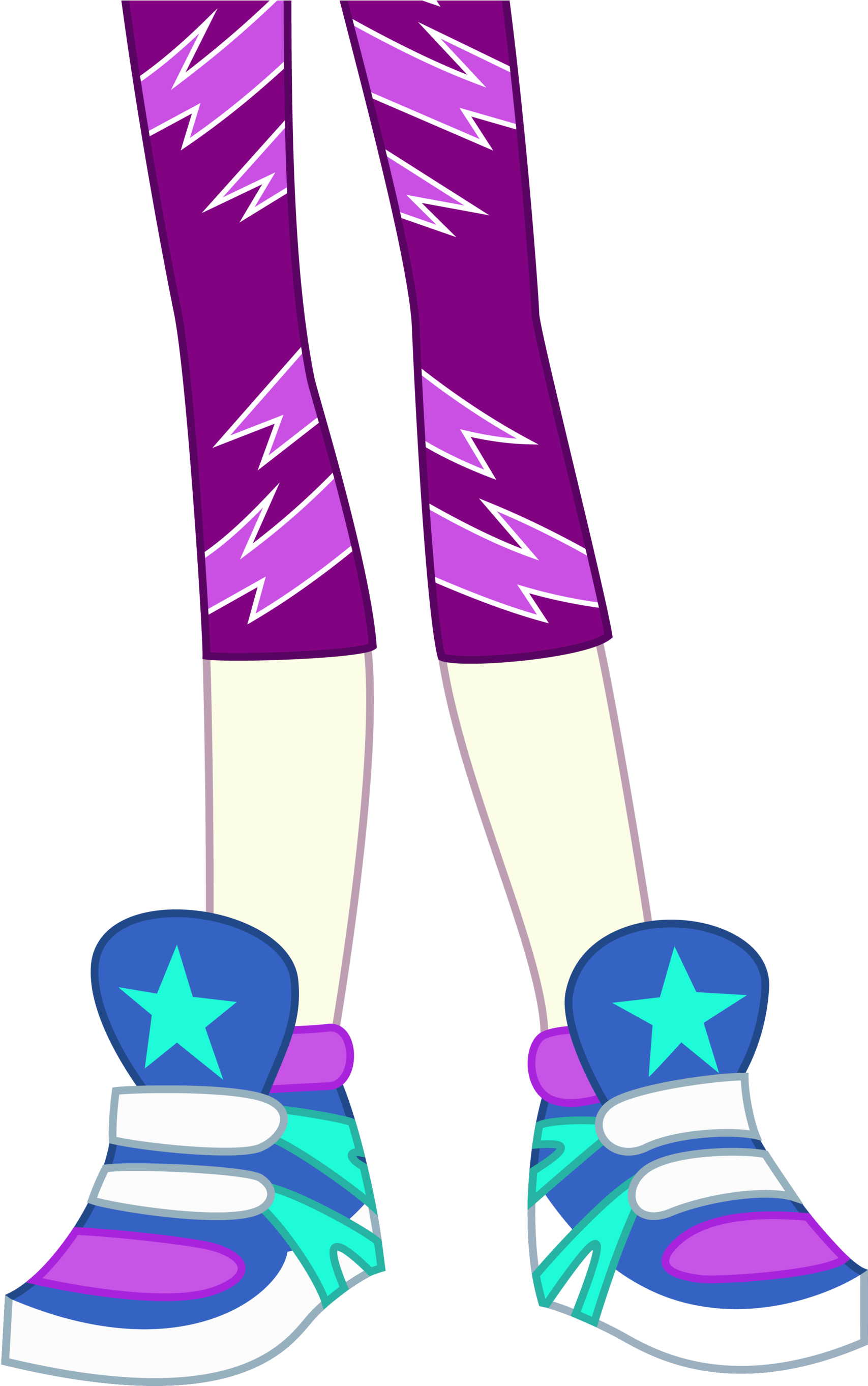 Pon3's Shoes - Mlp Eg Dj Pon 3 (2000x2724), Png Download
