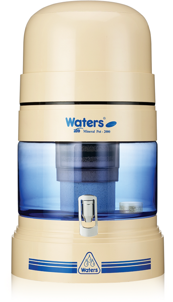 Korean Water Purifier Filter/ Magnetized Alkaline Mineral - Waters Mineral Pot Korea (1000x1000), Png Download