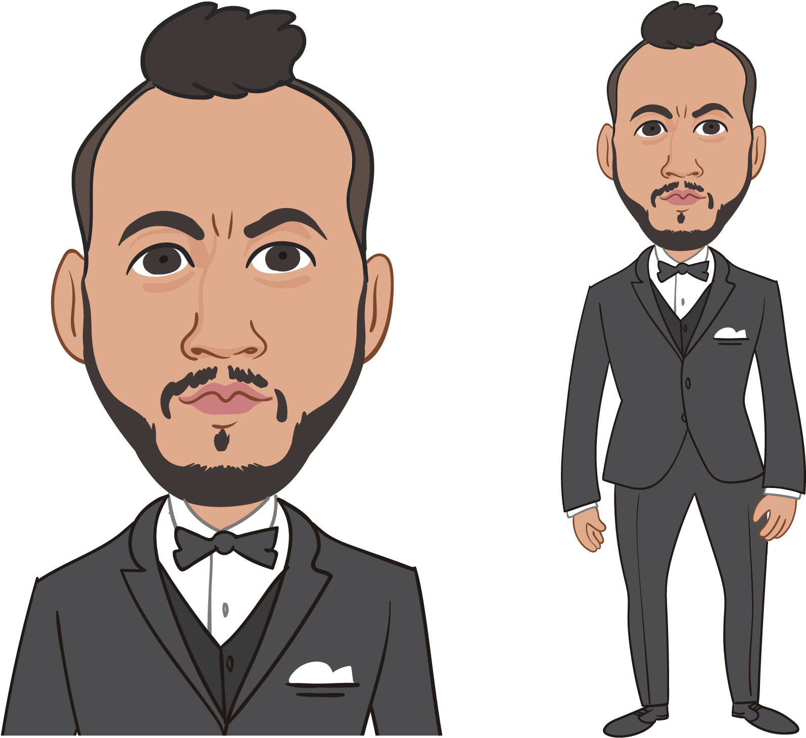 Our Unique Styles - Tuxedo (2076x1464), Png Download