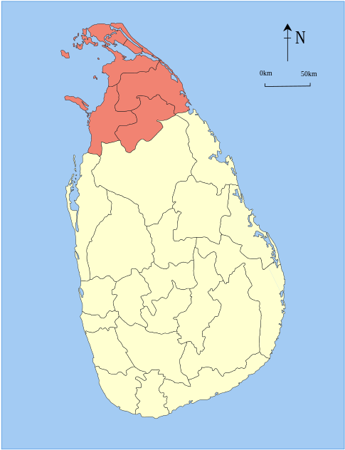 Rbp - Western Province Map Of Sri Lanka (500x647), Png Download
