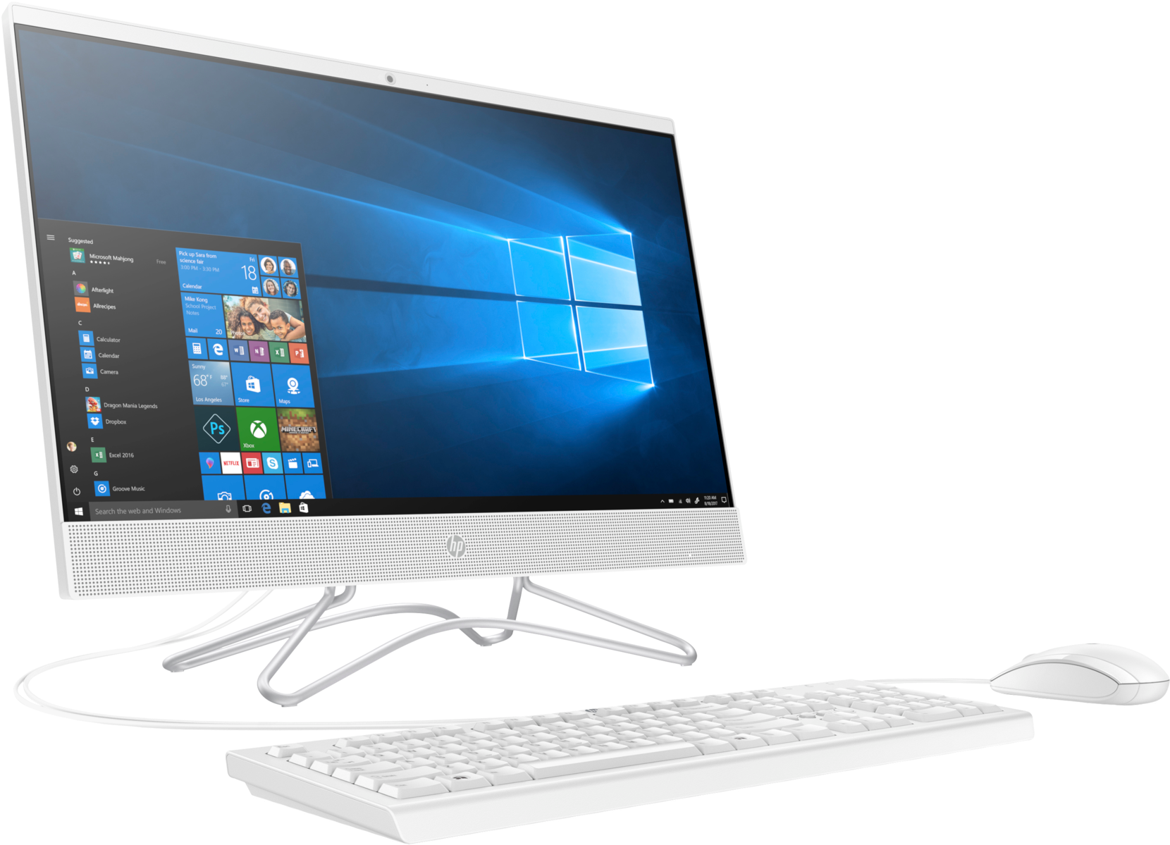 1659 X 1246 - Hp 24 F0043in All In One Desktop (1659x1246), Png Download