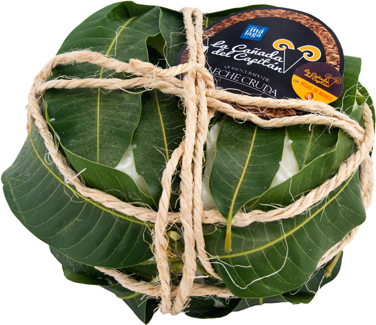 Raw Milk Cheese Cured With Mango Leaves - Bag (800x700), Png Download