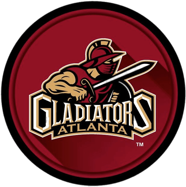 Atlanta Gladiators Badge - Orlando Solar Bears Vs Atlanta Gladiators (736x708), Png Download
