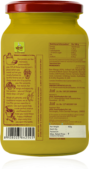 Mango Pickle - Sports Drink (600x660), Png Download